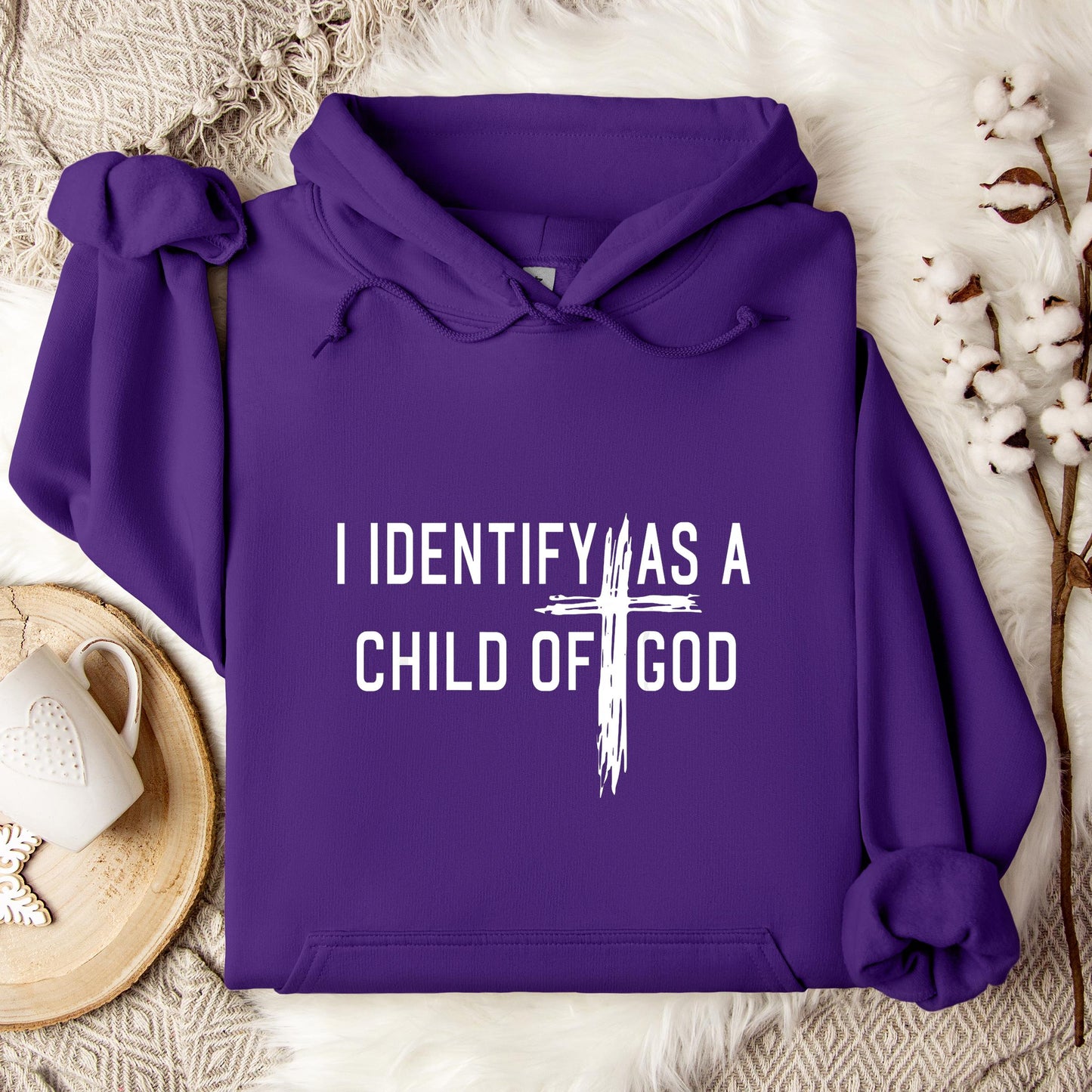 I Identify As A Child Of God 04 Hoodie