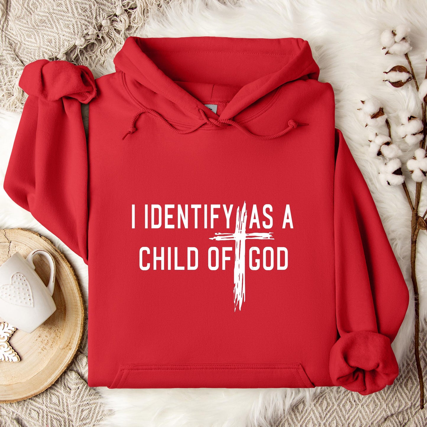 I Identify As A Child Of God 04 Hoodie