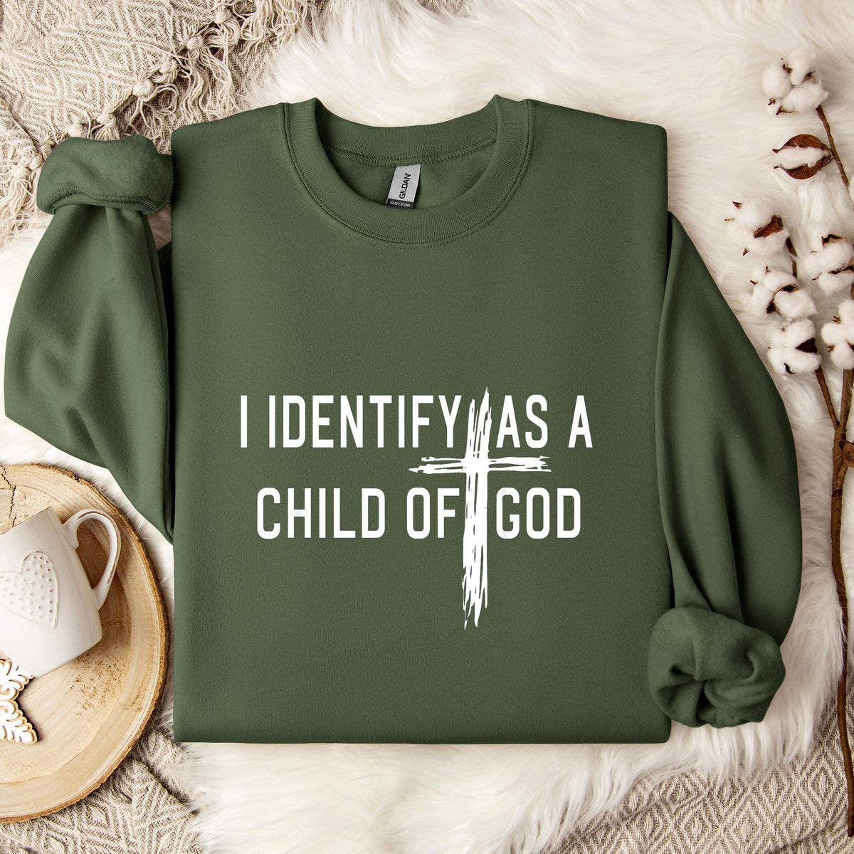 I Identify As A Child Of God 04 Sweatshirt