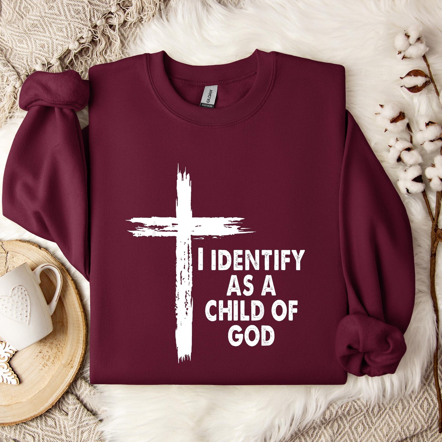 I Identify As A Child Of God 05 Sweatshirt