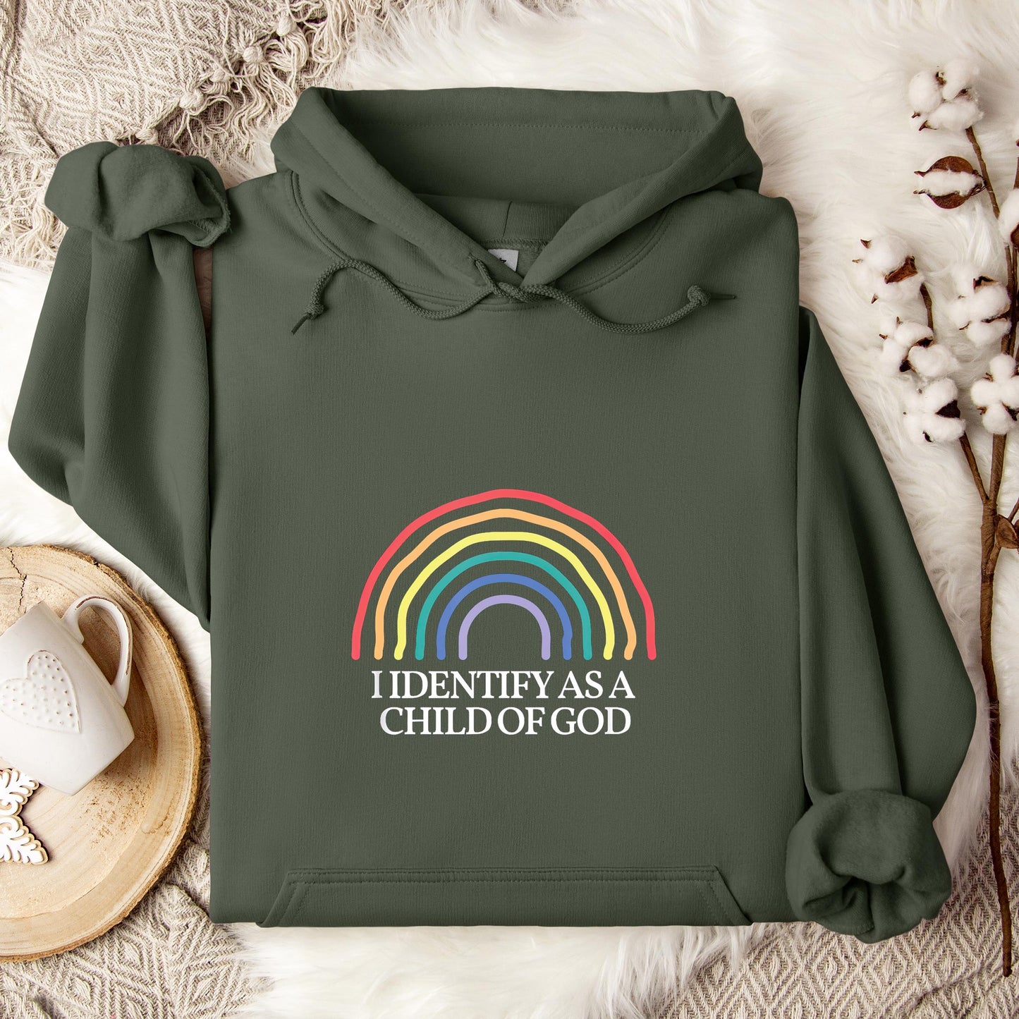 I Identify As A Child Of God 06 Hoodie