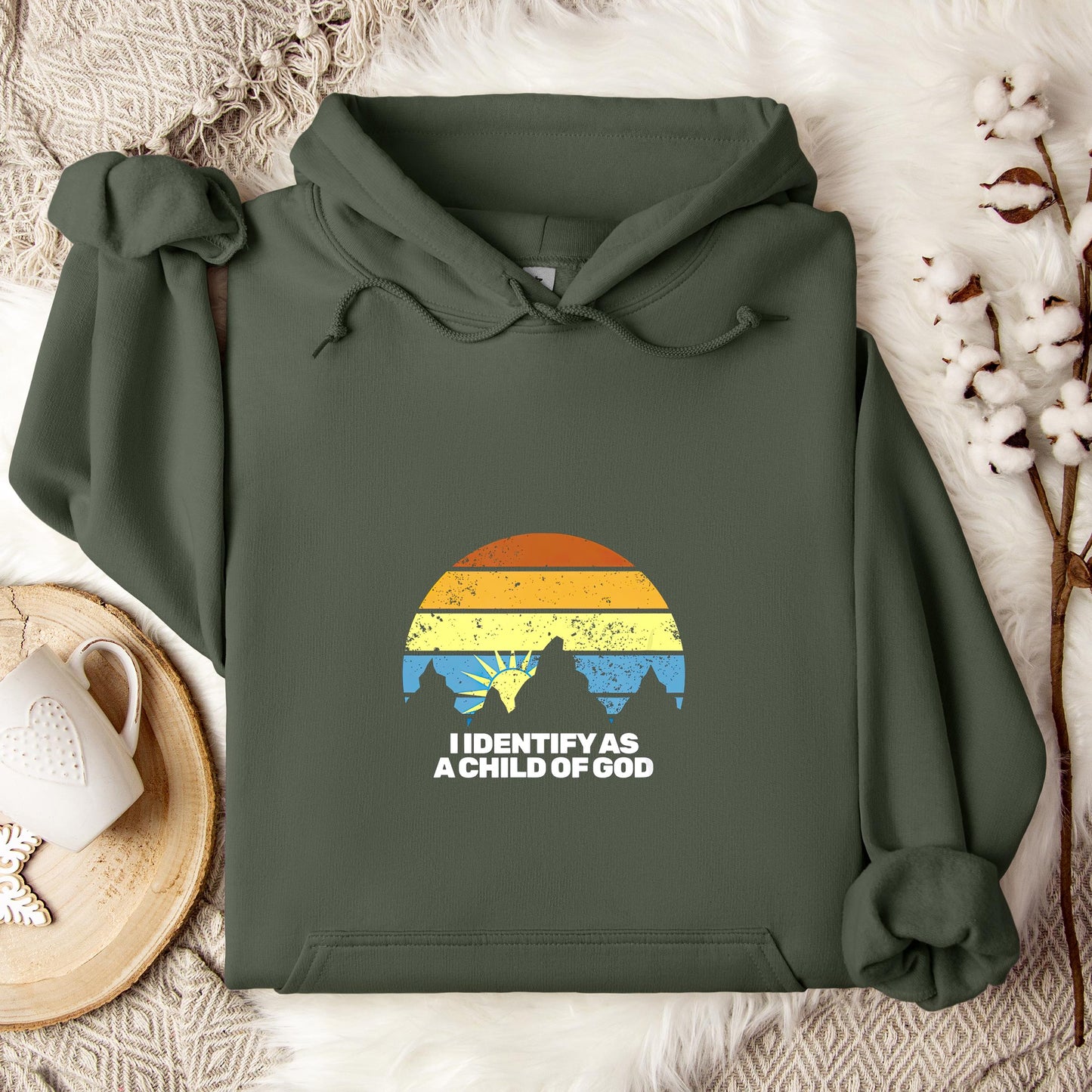 I Identify As A Child Of God 07 Hoodie