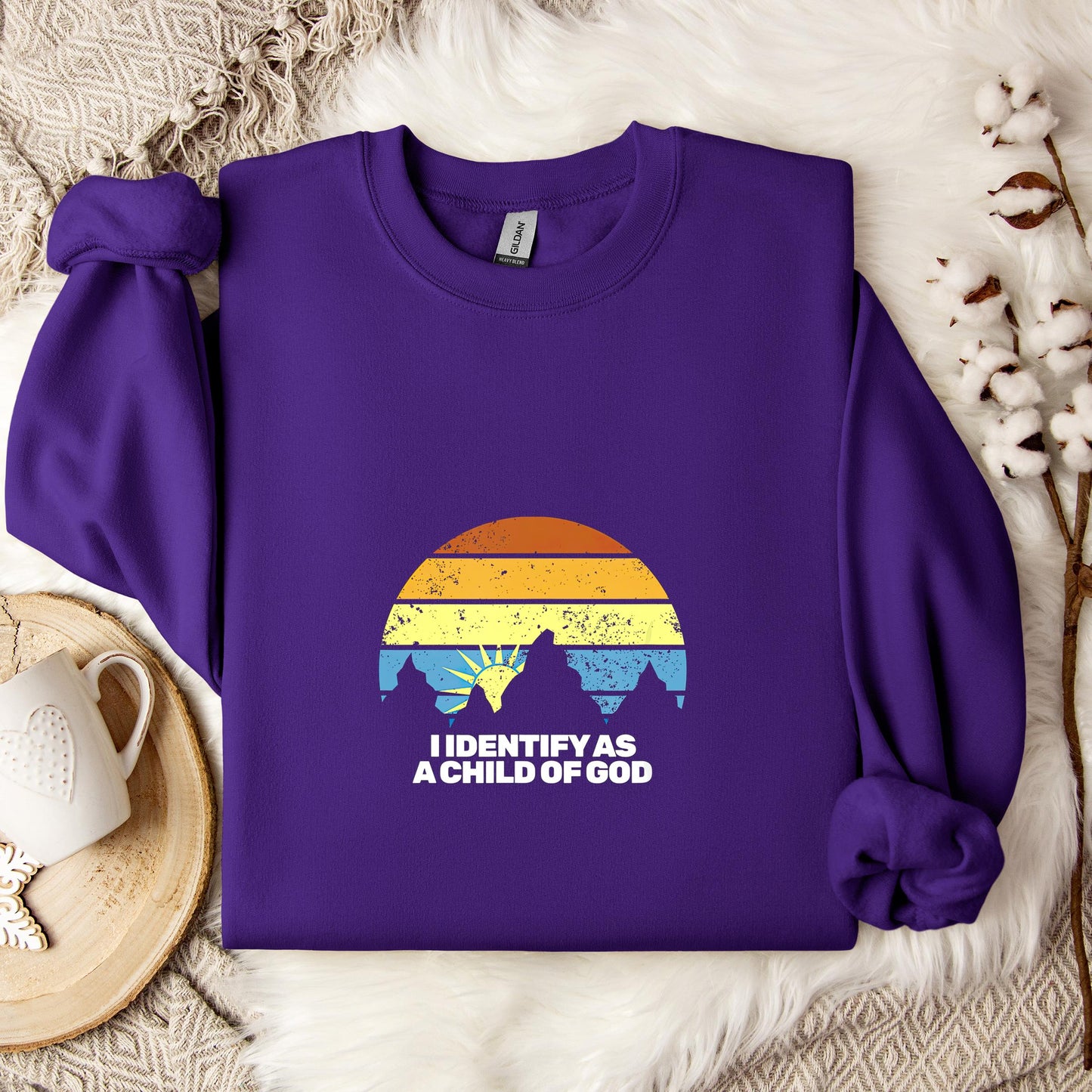 I Identify As A Child Of God 07 Sweatshirt