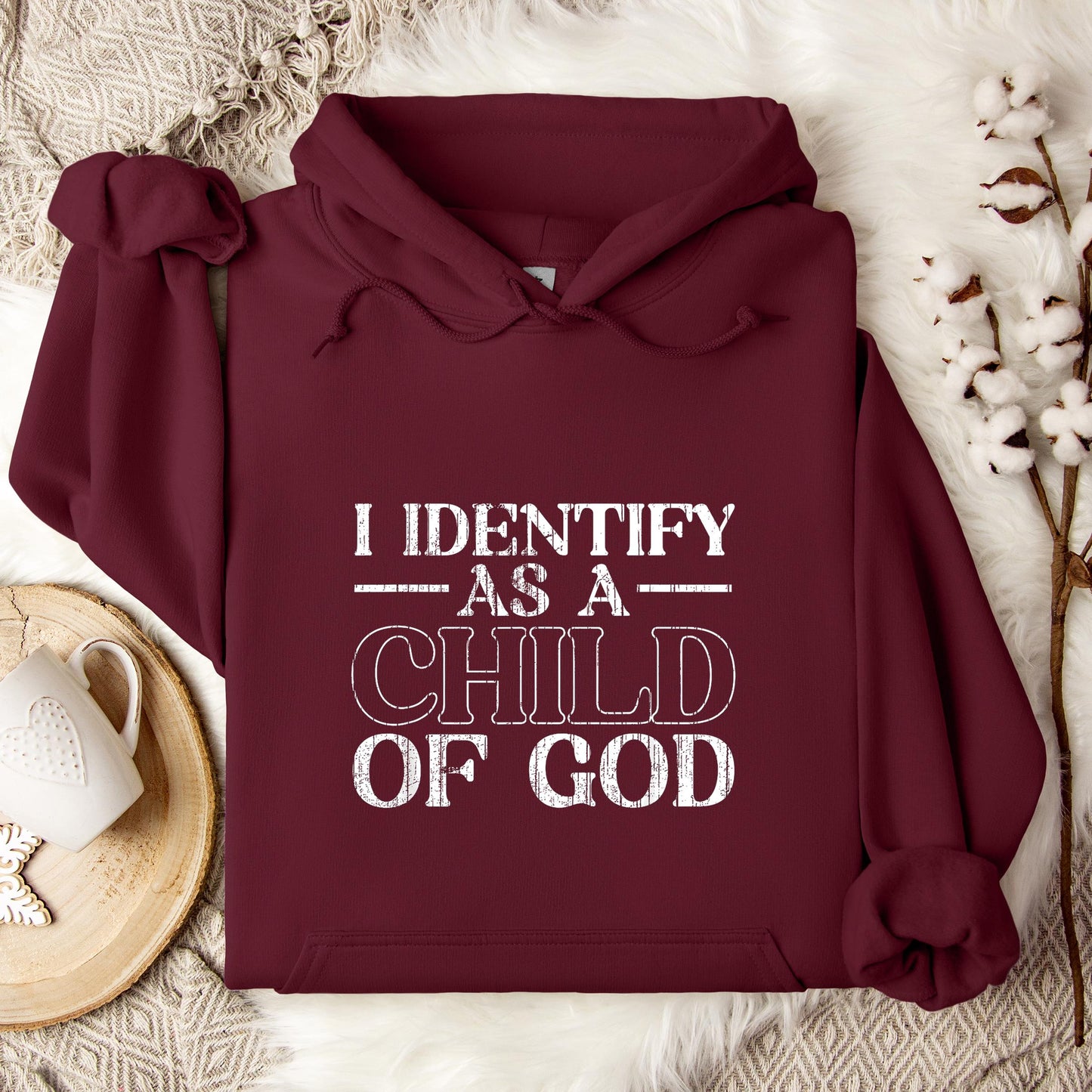 I Identify As A Child Of God 08 Hoodie