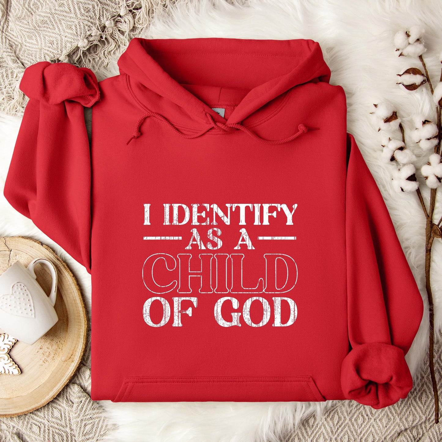 I Identify As A Child Of God 08 Hoodie