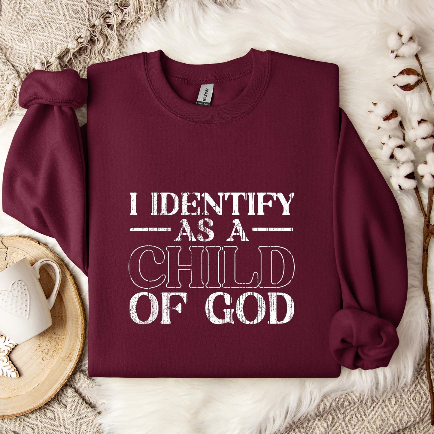 I Identify As A Child Of God 08 Sweatshirt