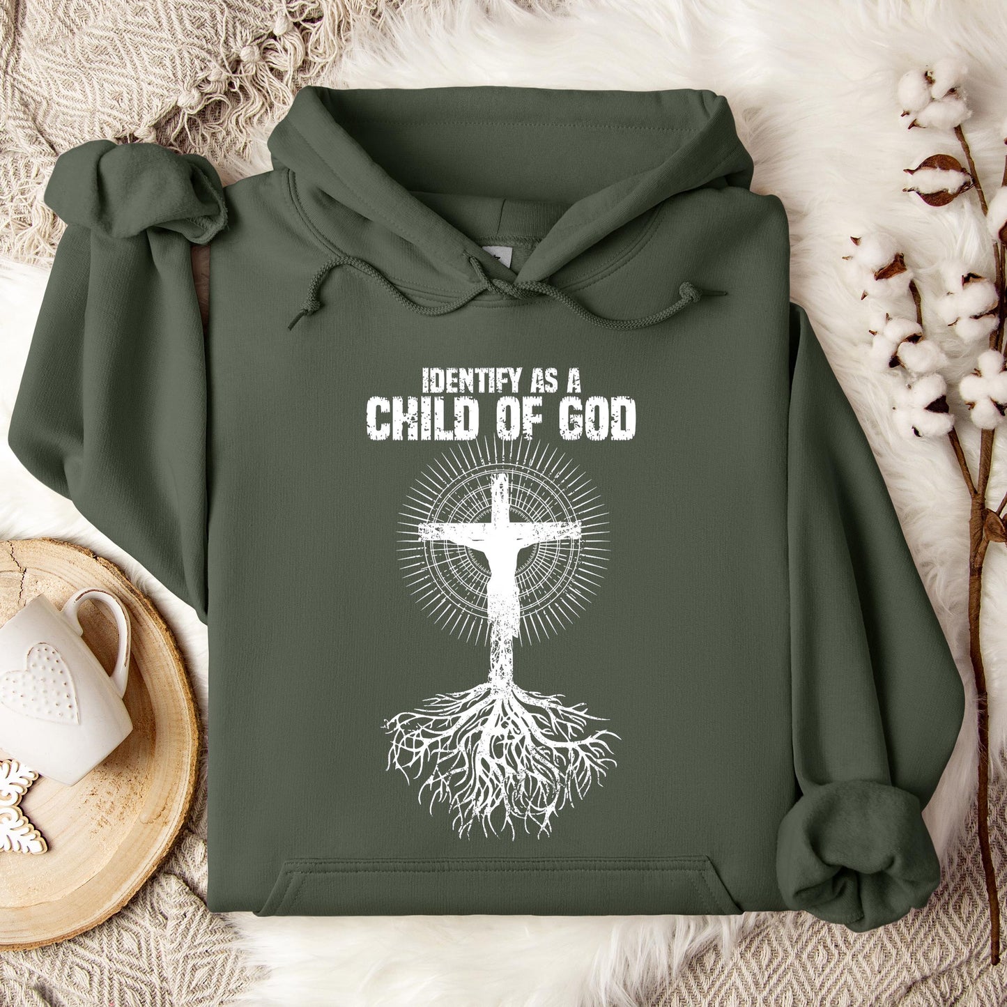 I Identify As A Child Of God 09 Hoodie