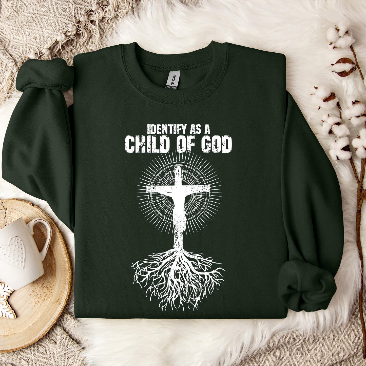 I Identify As A Child Of God 09 Sweatshirt