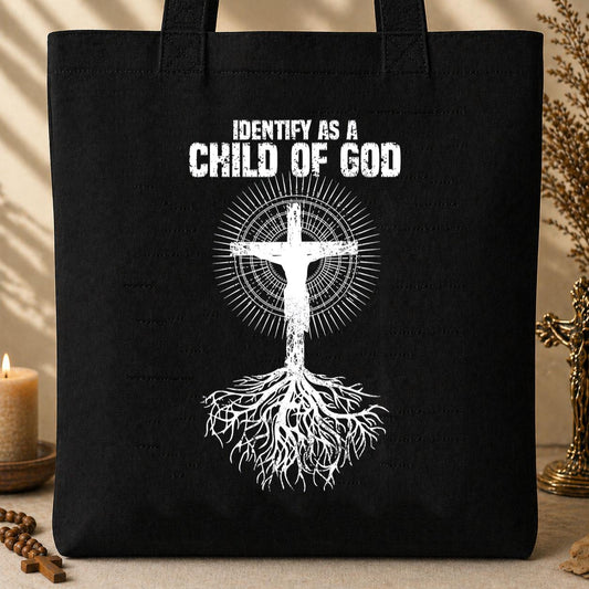 I Identify As A Child Of God 09 Tote Bag