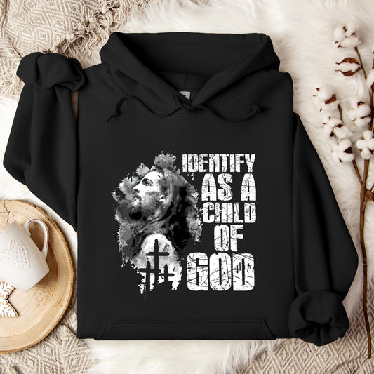 I Identify As A Child Of God 10 Hoodie