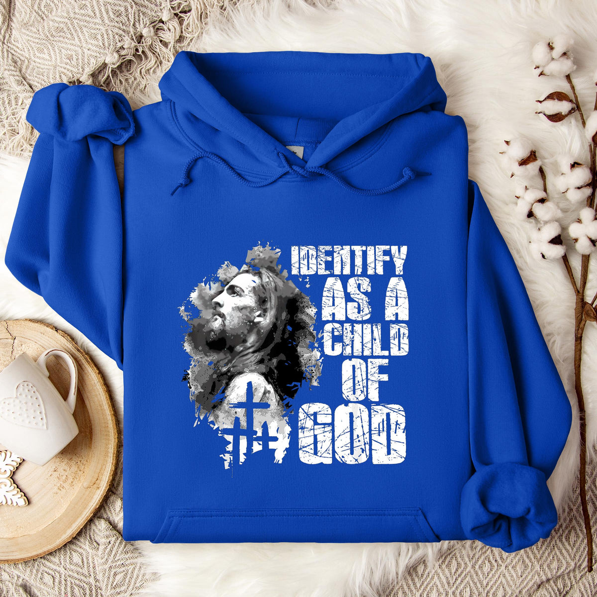 I Identify As A Child Of God 10 Hoodie