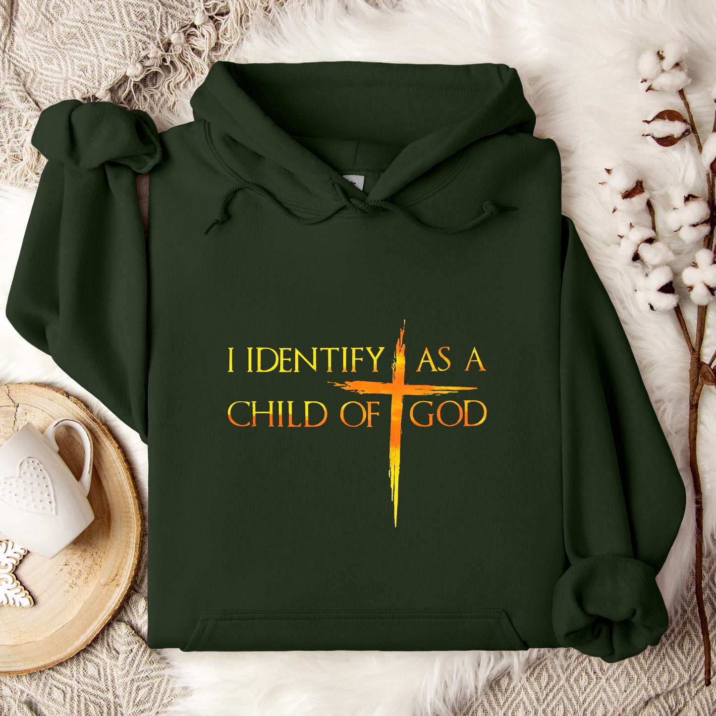 I Identify As A Child Of God 11 Hoodie