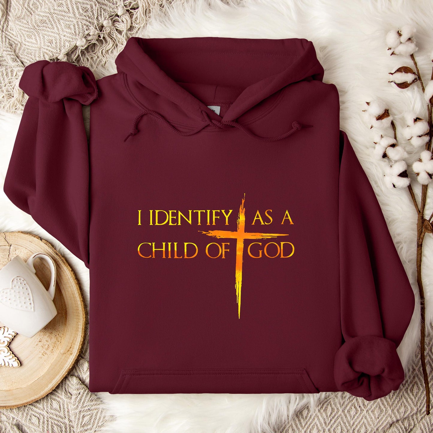I Identify As A Child Of God 11 Hoodie