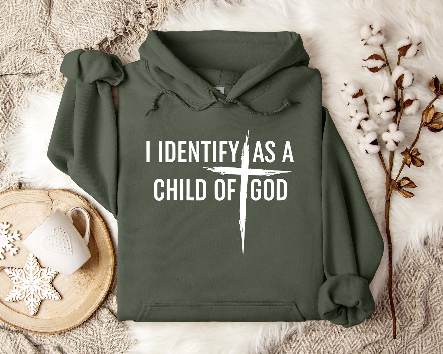 I Identify As A Child Of God Hoodie