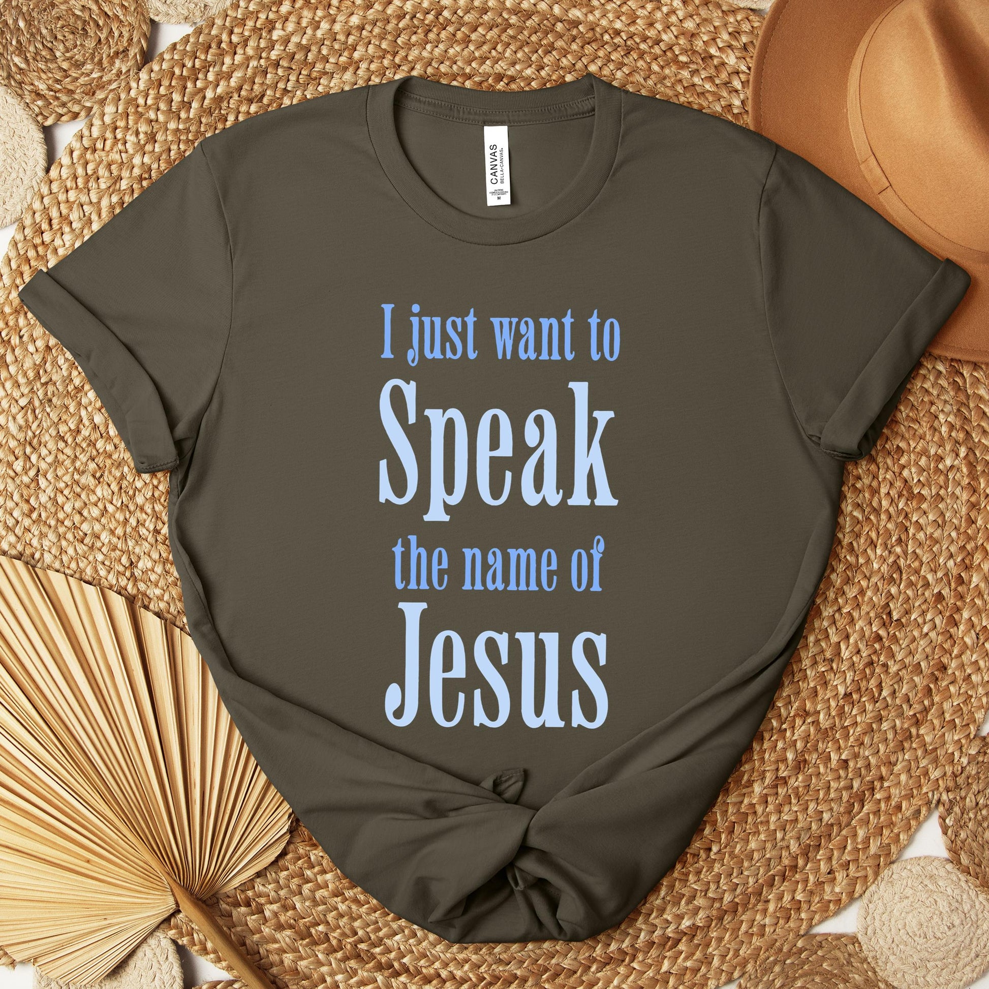 I Just Want To Speak The Name Of Jesus Premium T-shirt