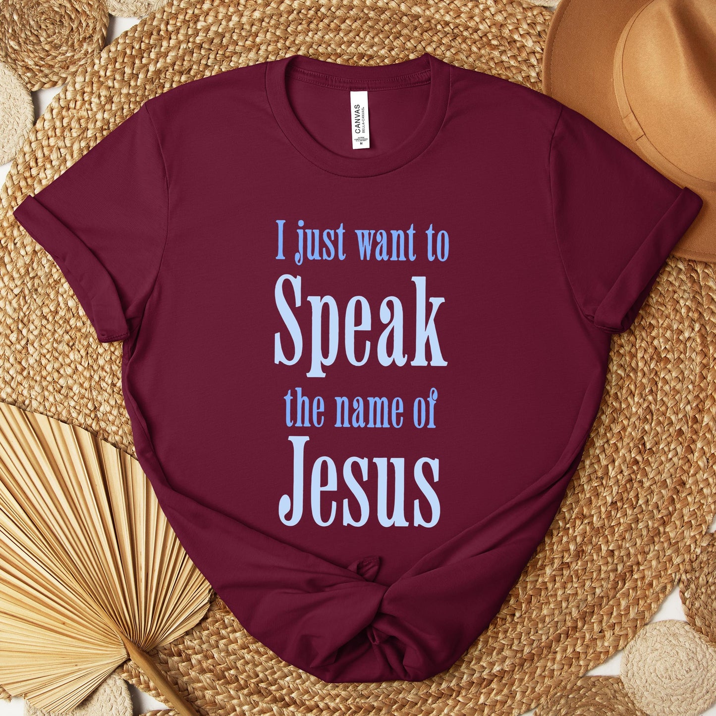 I Just Want To Speak The Name Of Jesus Premium T-shirt
