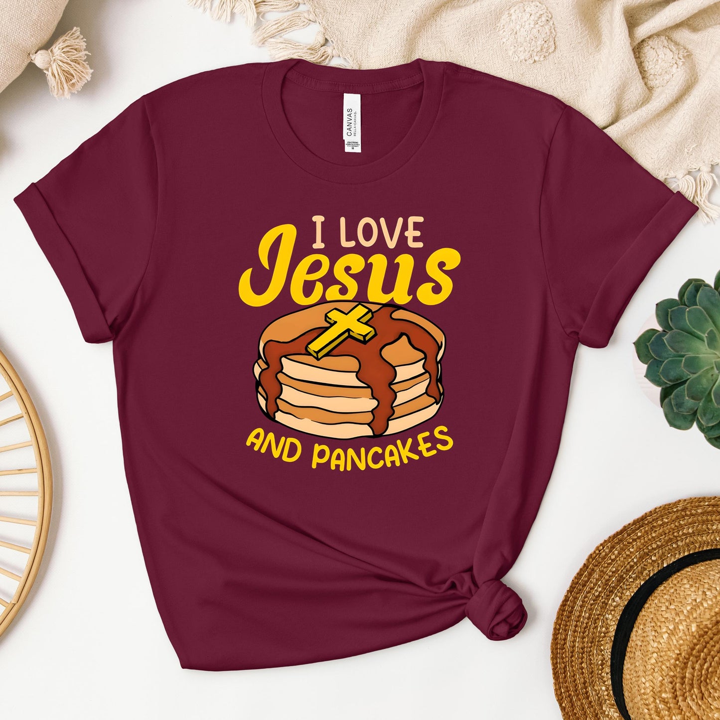 I Love Jesus And Pancakes