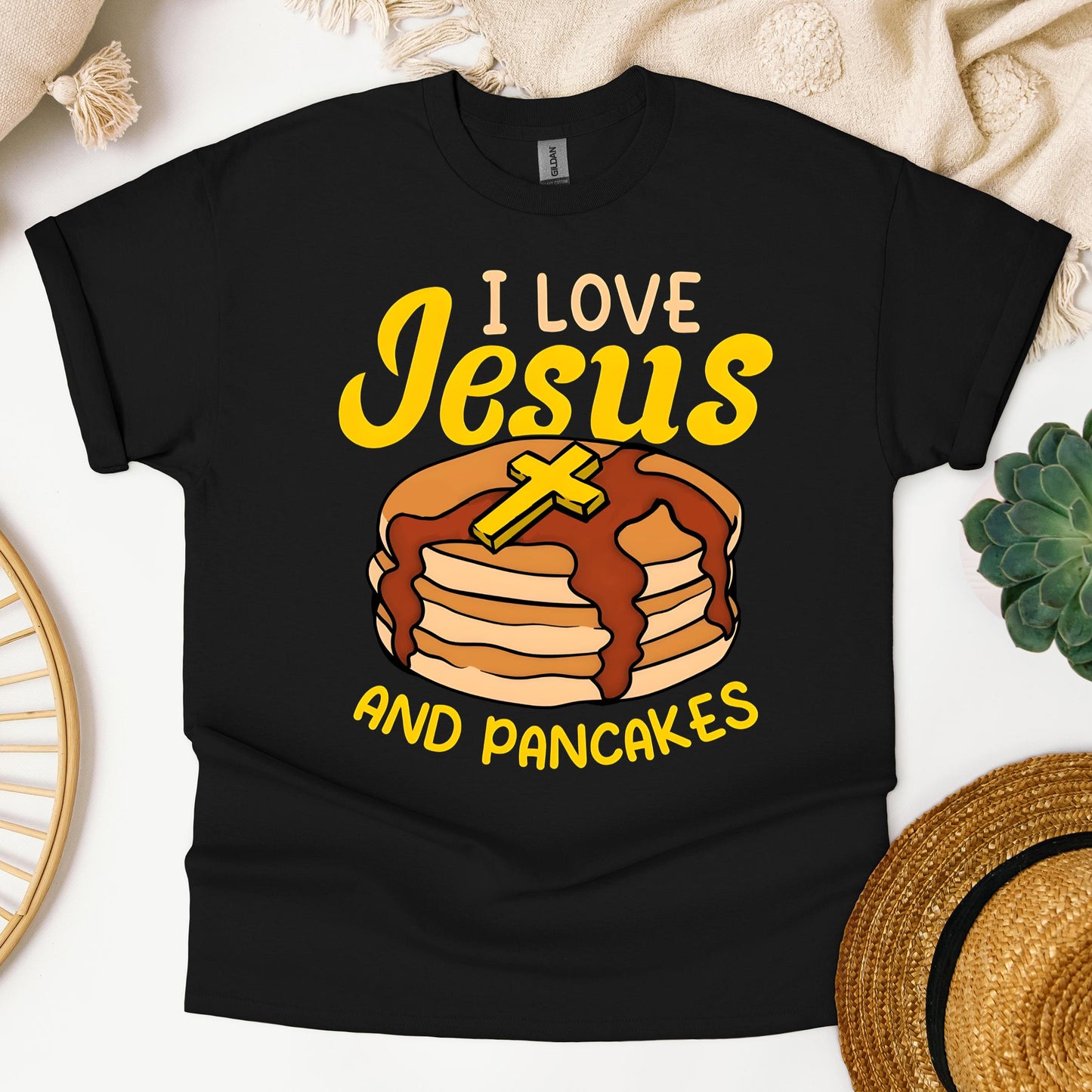 I Love Jesus And Pancakes