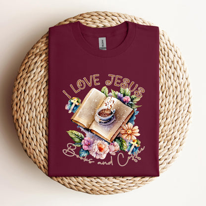 I Love Jesus Books And Coffee