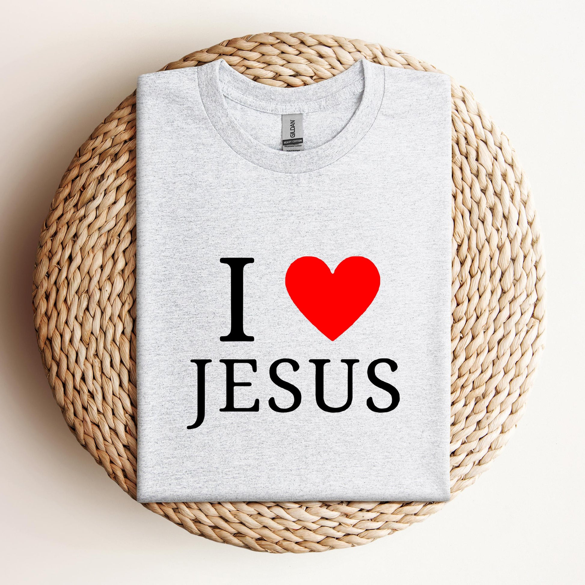 I Love Jesus Heart