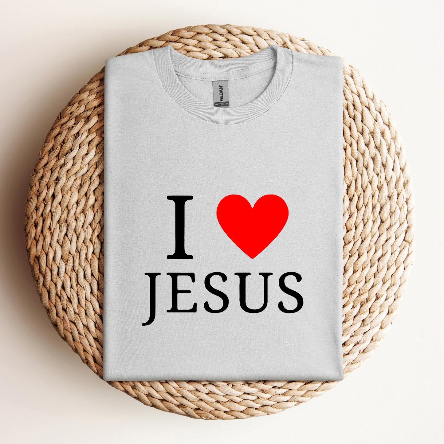 I Love Jesus Heart