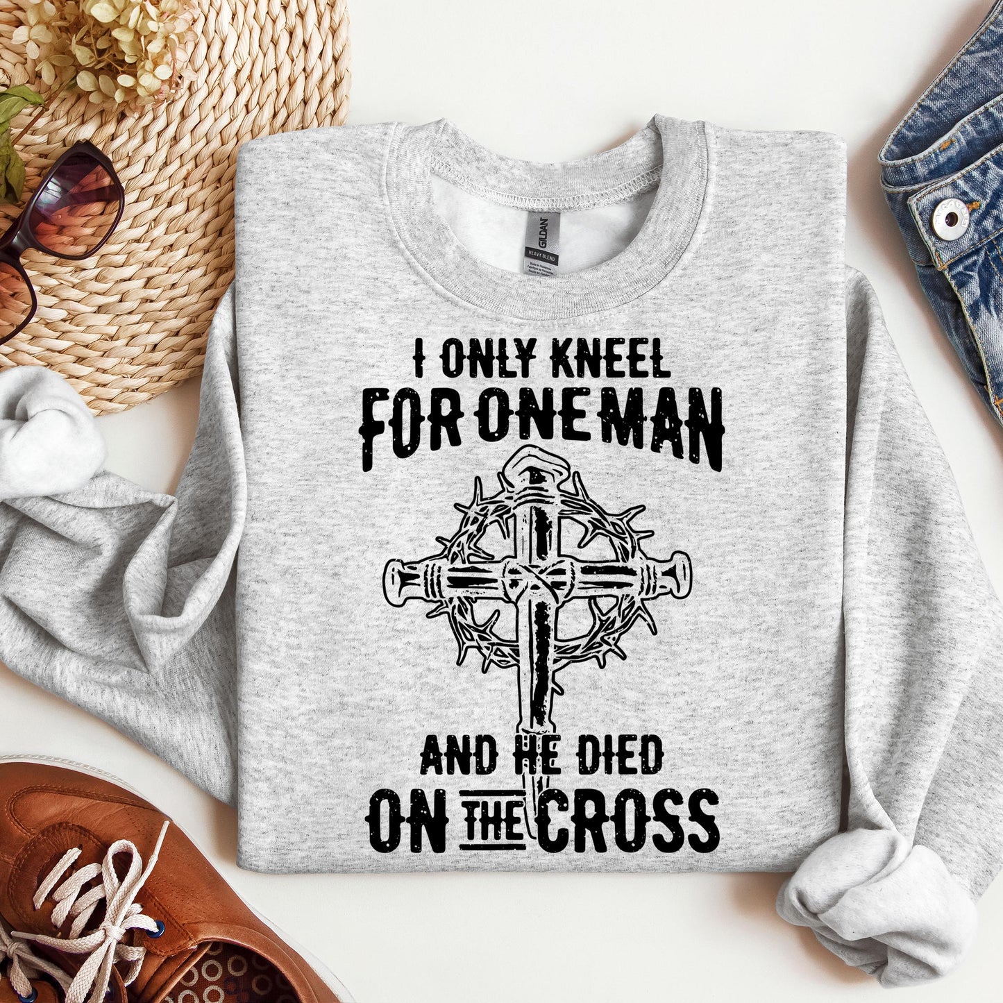 I Only Kneel For One Man And He Died On The Cross 06