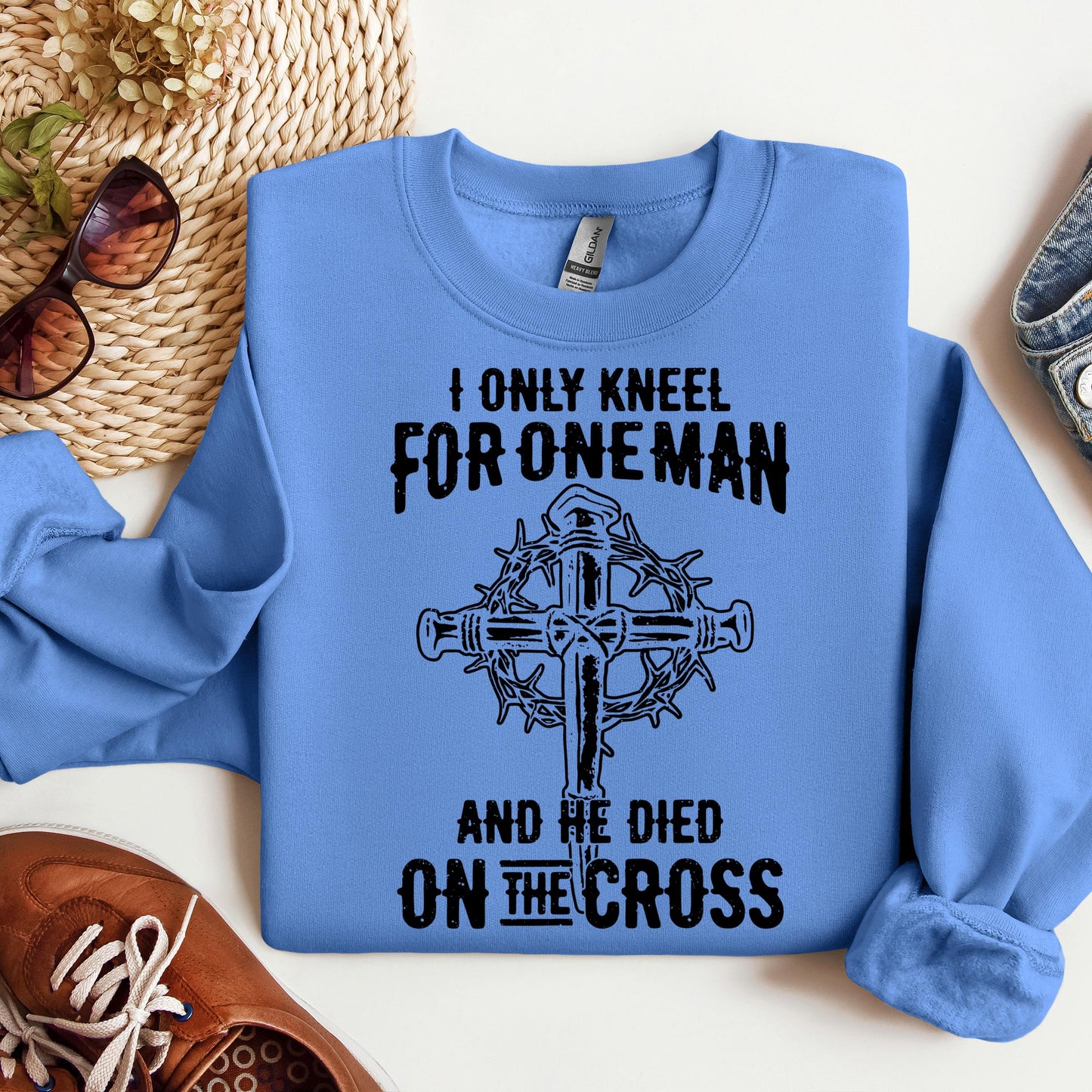 I Only Kneel For One Man And He Died On The Cross 06