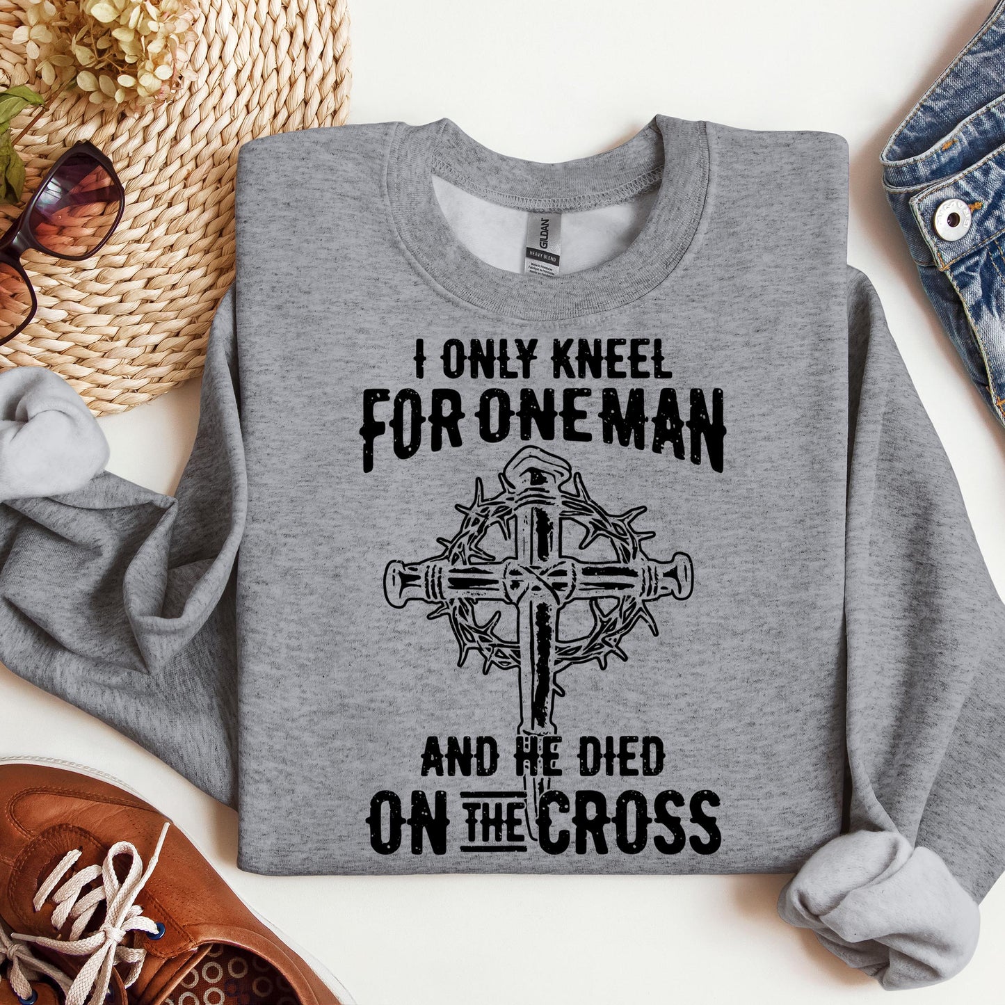 I Only Kneel For One Man And He Died On The Cross 06