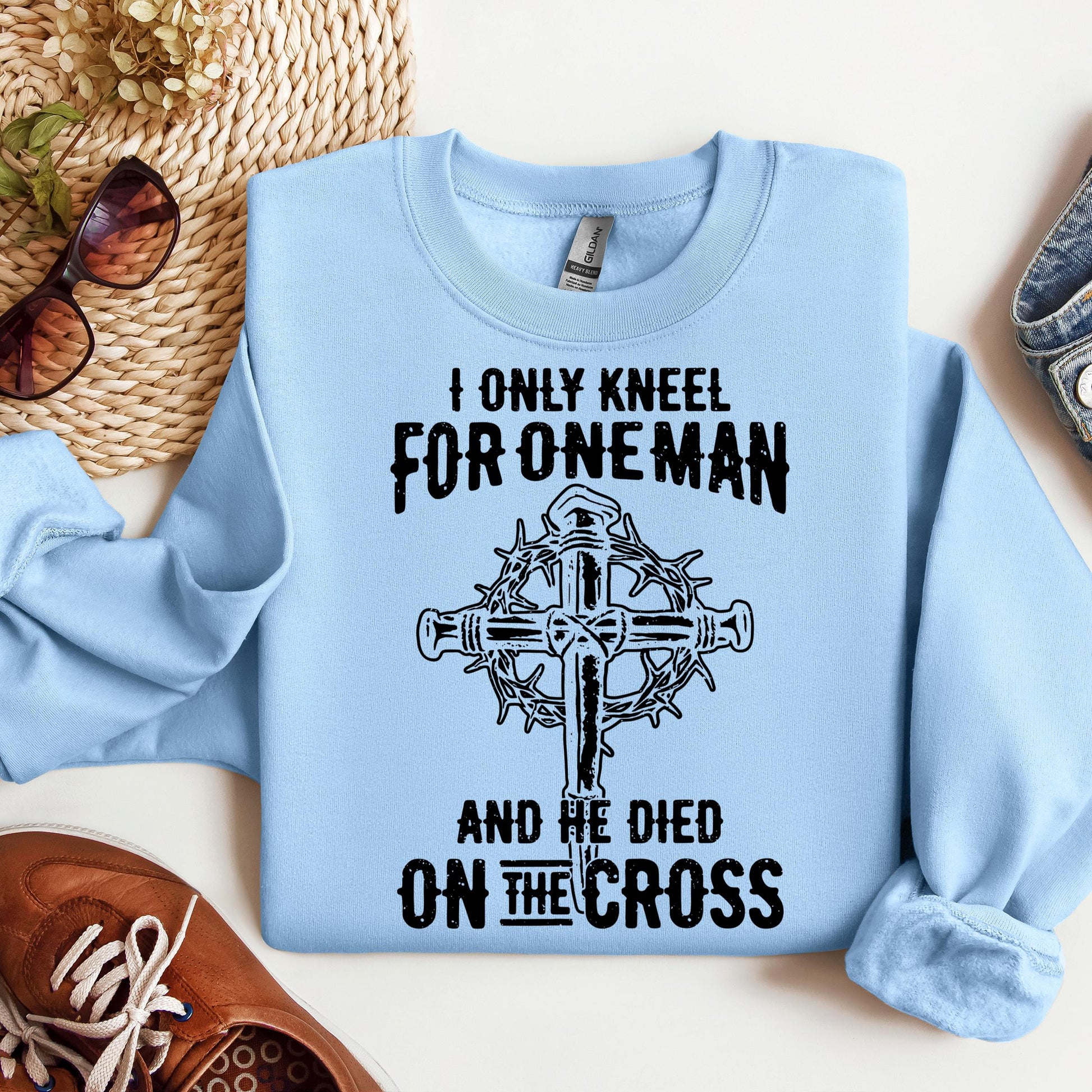 I Only Kneel For One Man And He Died On The Cross 06