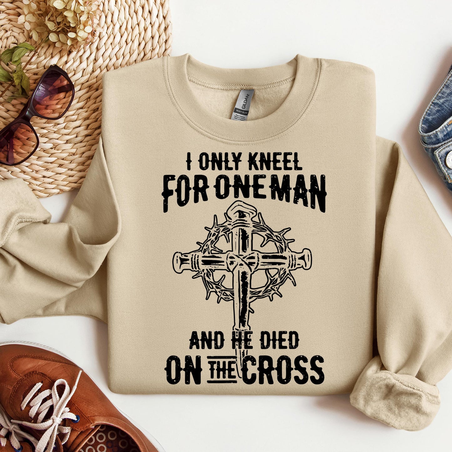 I Only Kneel For One Man And He Died On The Cross 06
