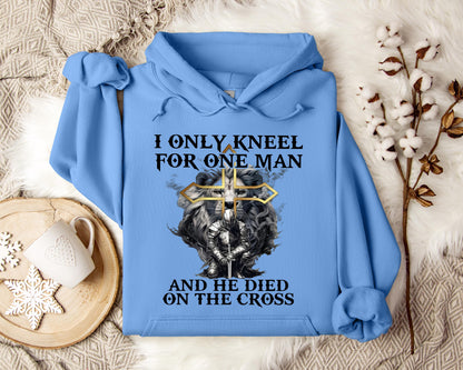 I Only Kneel For One Man And He Died On The Cross Lion Warrior
