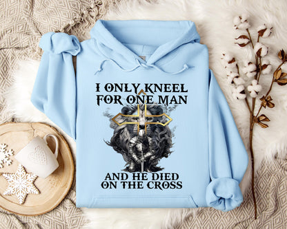 I Only Kneel For One Man And He Died On The Cross Lion Warrior