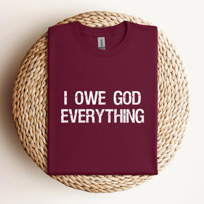 I Owe God