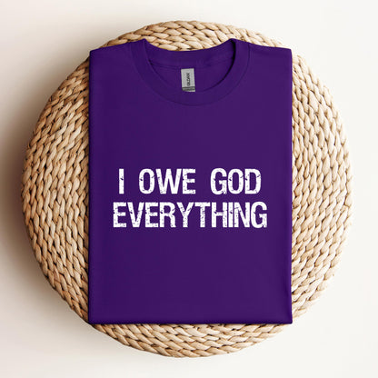 I Owe God