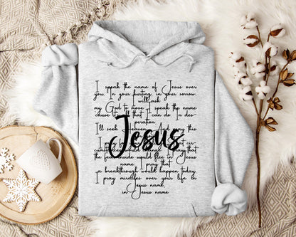 I Speak Name Of Jesus Over You