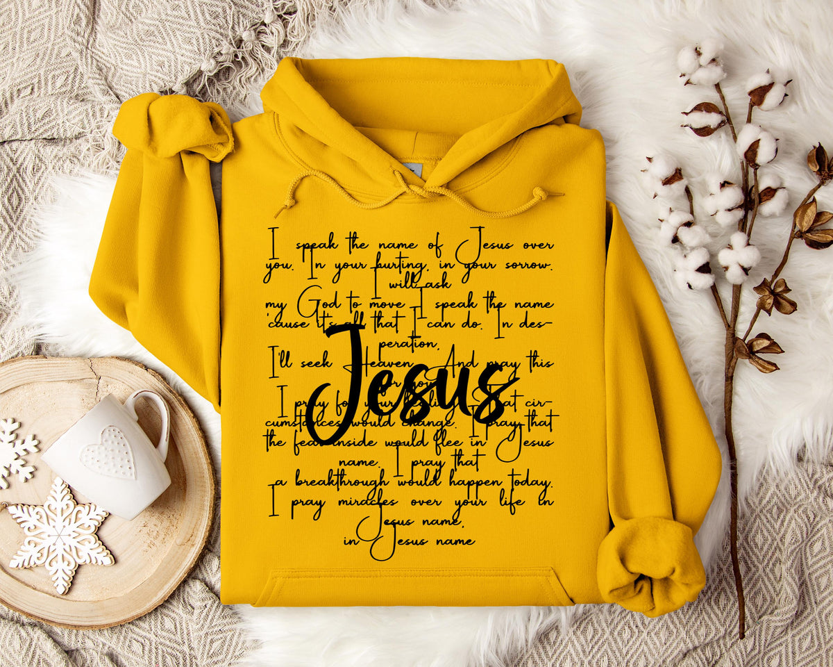 I Speak Name Of Jesus Over You