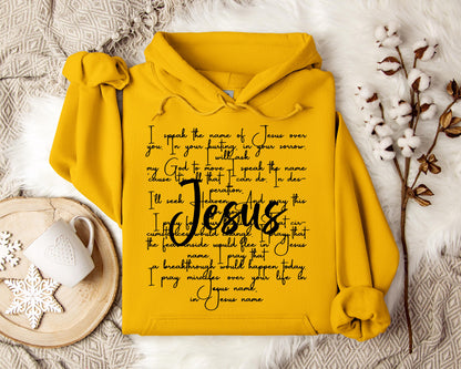 I Speak Name Of Jesus Over You