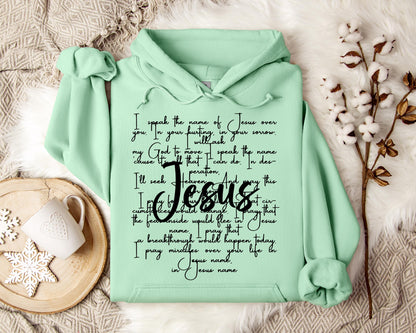 I Speak Name Of Jesus Over You