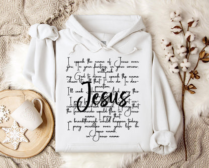 I Speak Name Of Jesus Over You
