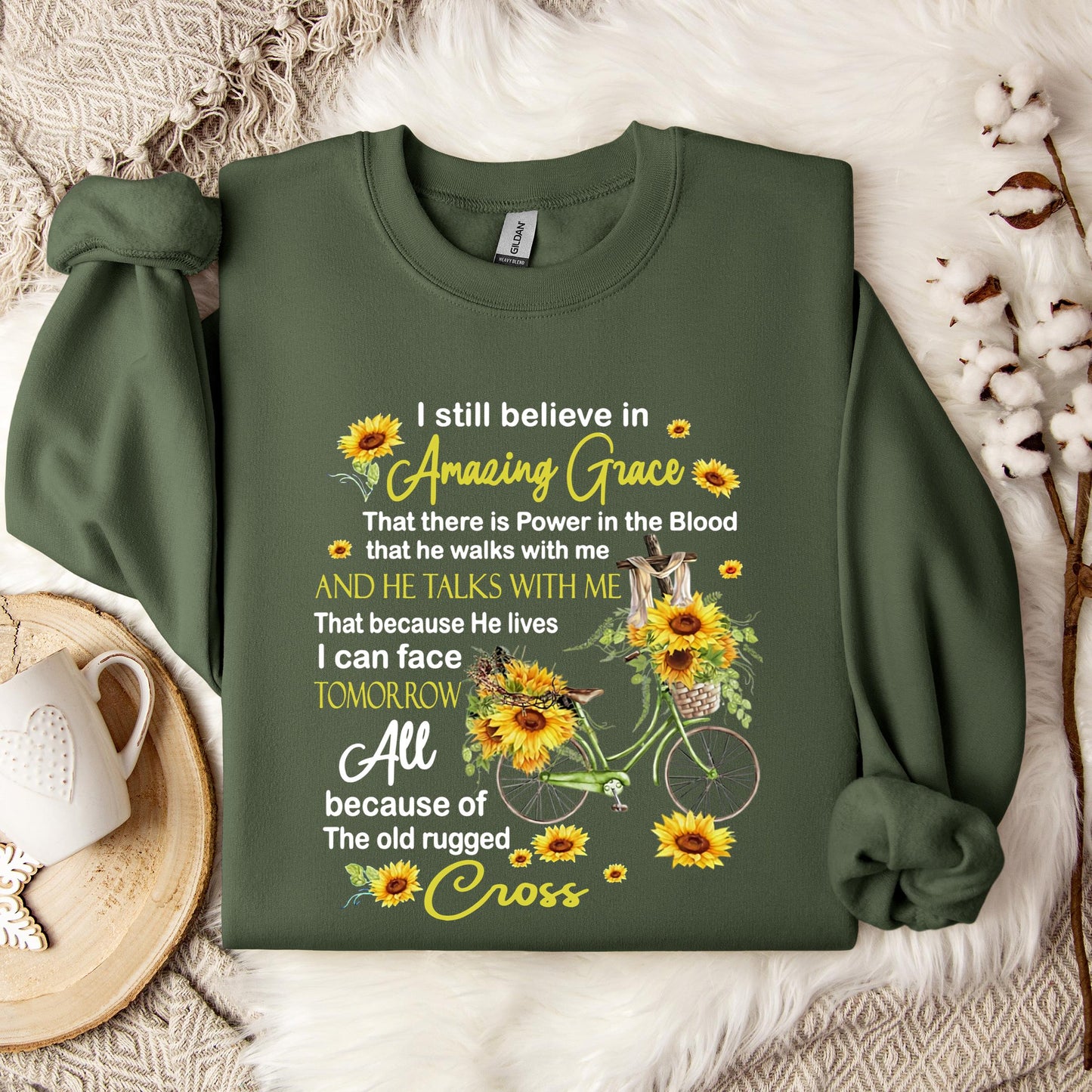 I Still Believe In Amazing Grace 01 Sweatshirt
