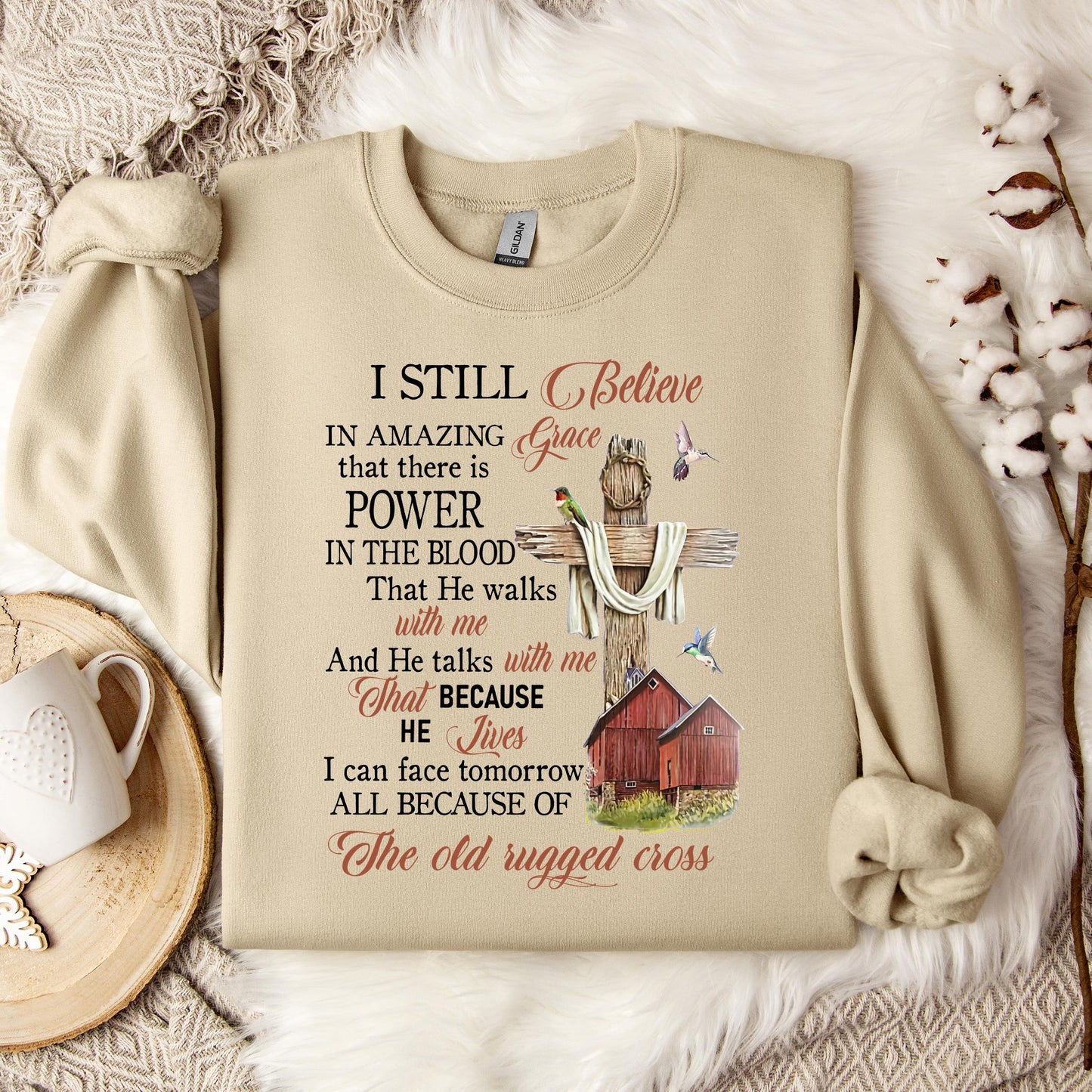 I Still Believe In Amazing Grace 02 Sweatshirt