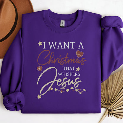 I Want A Christmas That Whispers Jesus 01