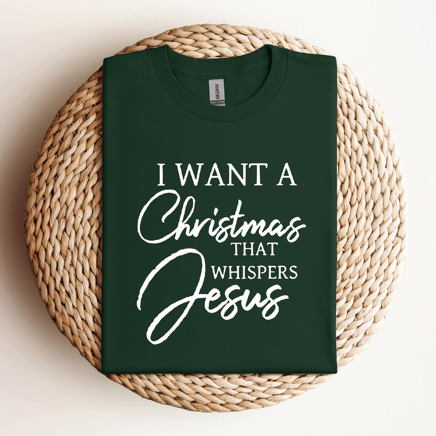 I Want A Christmas That Whispers Jesus
