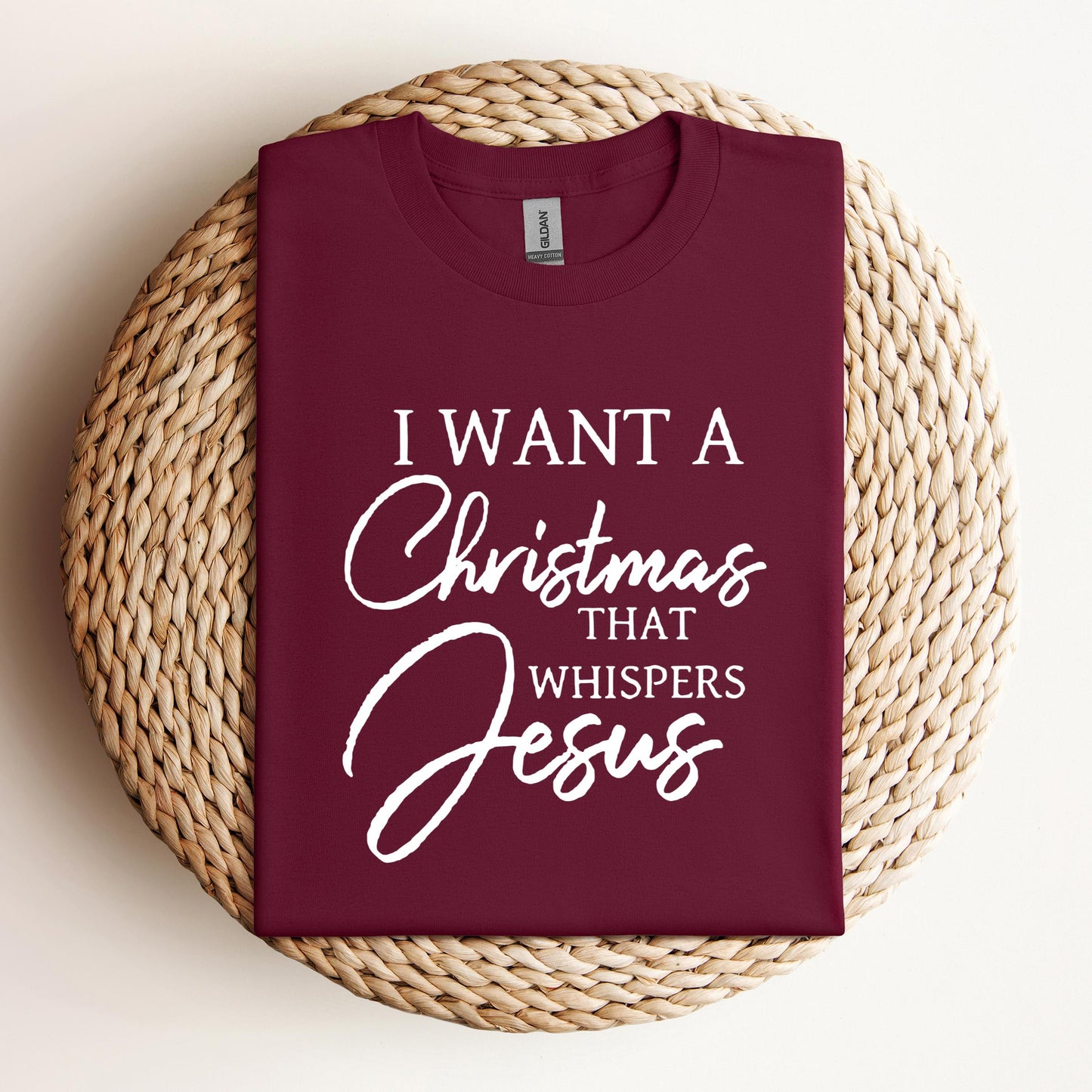 I Want A Christmas That Whispers Jesus