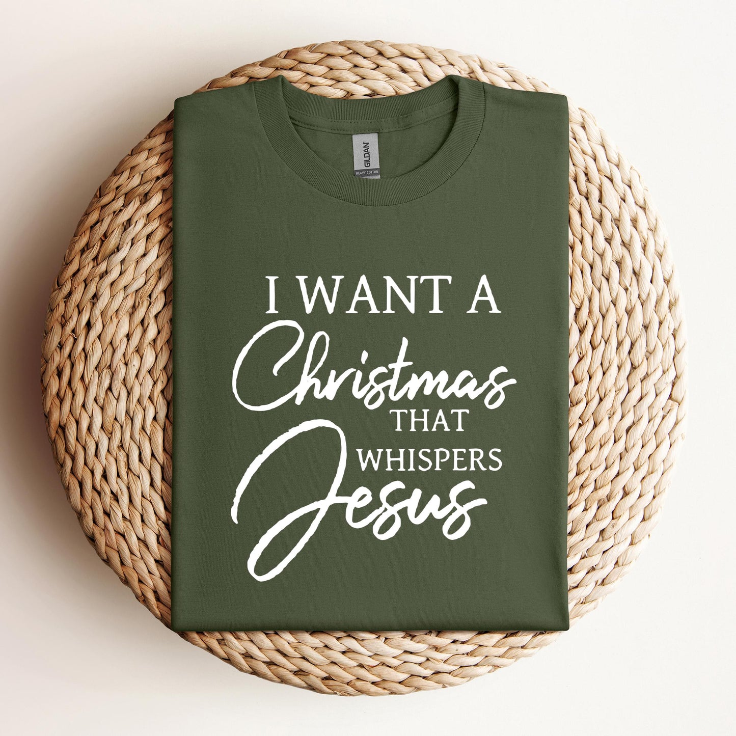 I Want A Christmas That Whispers Jesus