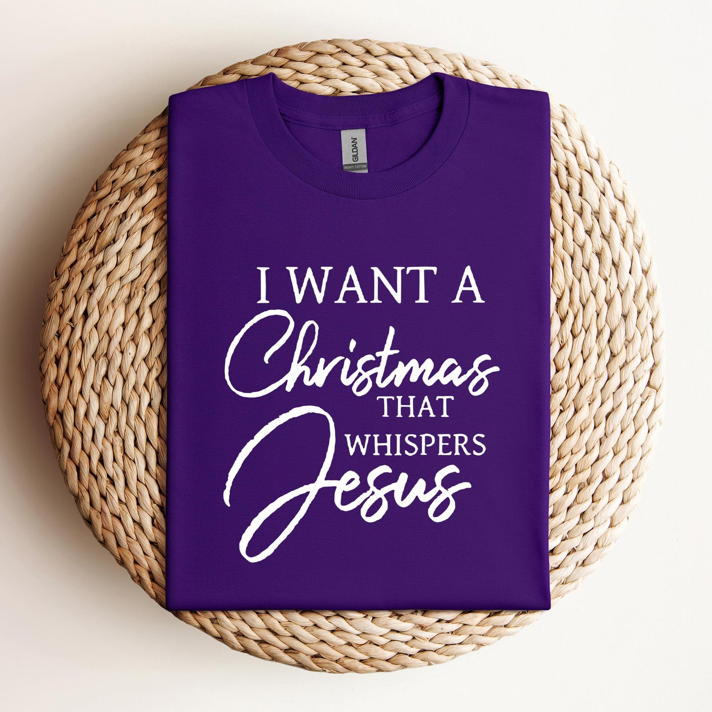 I Want A Christmas That Whispers Jesus