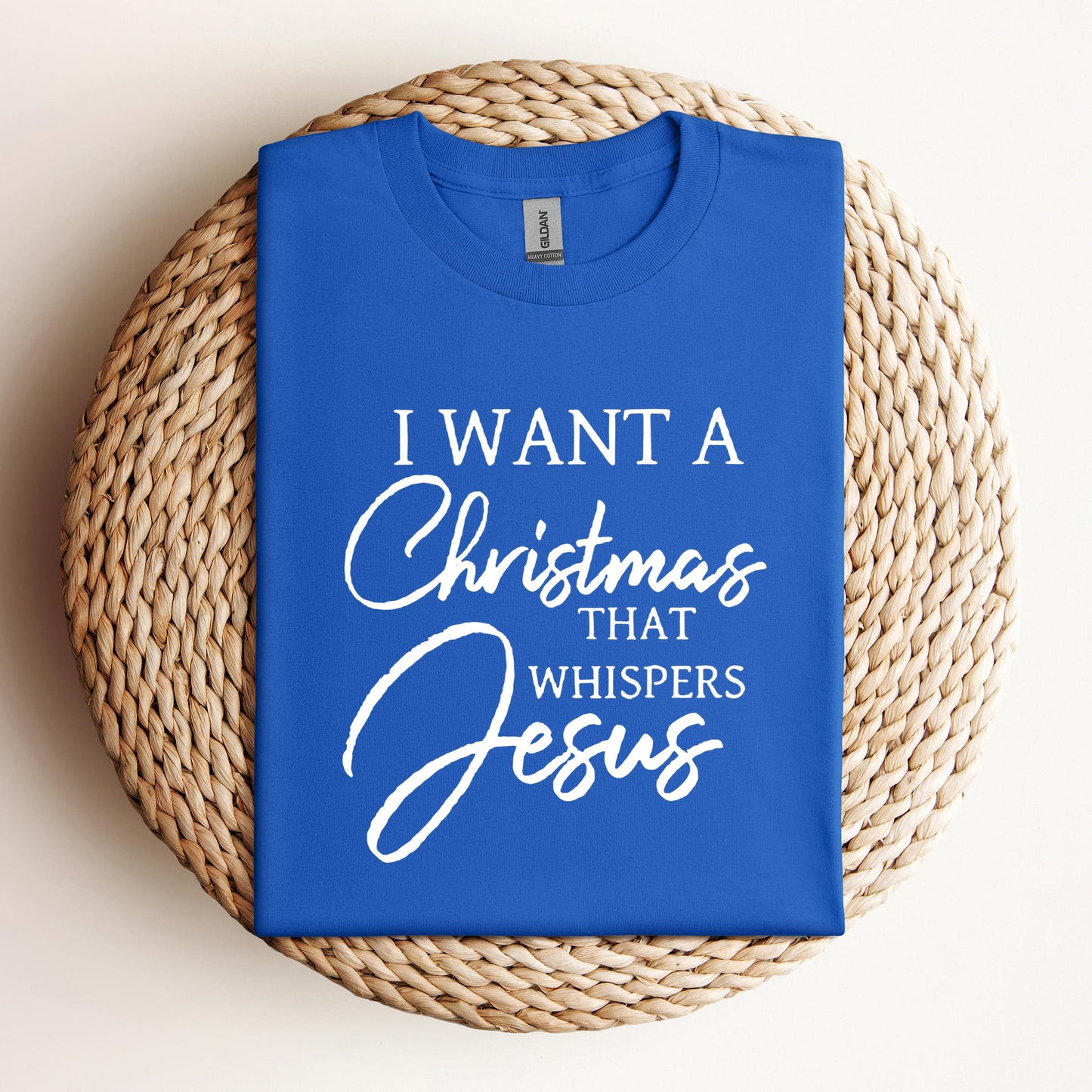 I Want A Christmas That Whispers Jesus