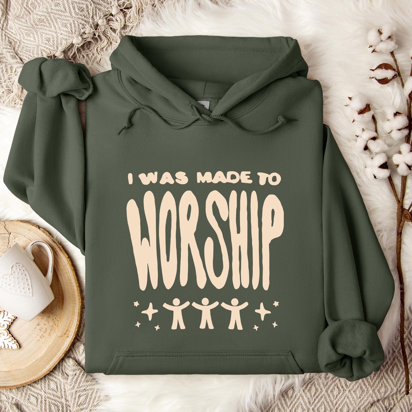 I Was Made To Worship Hoodie