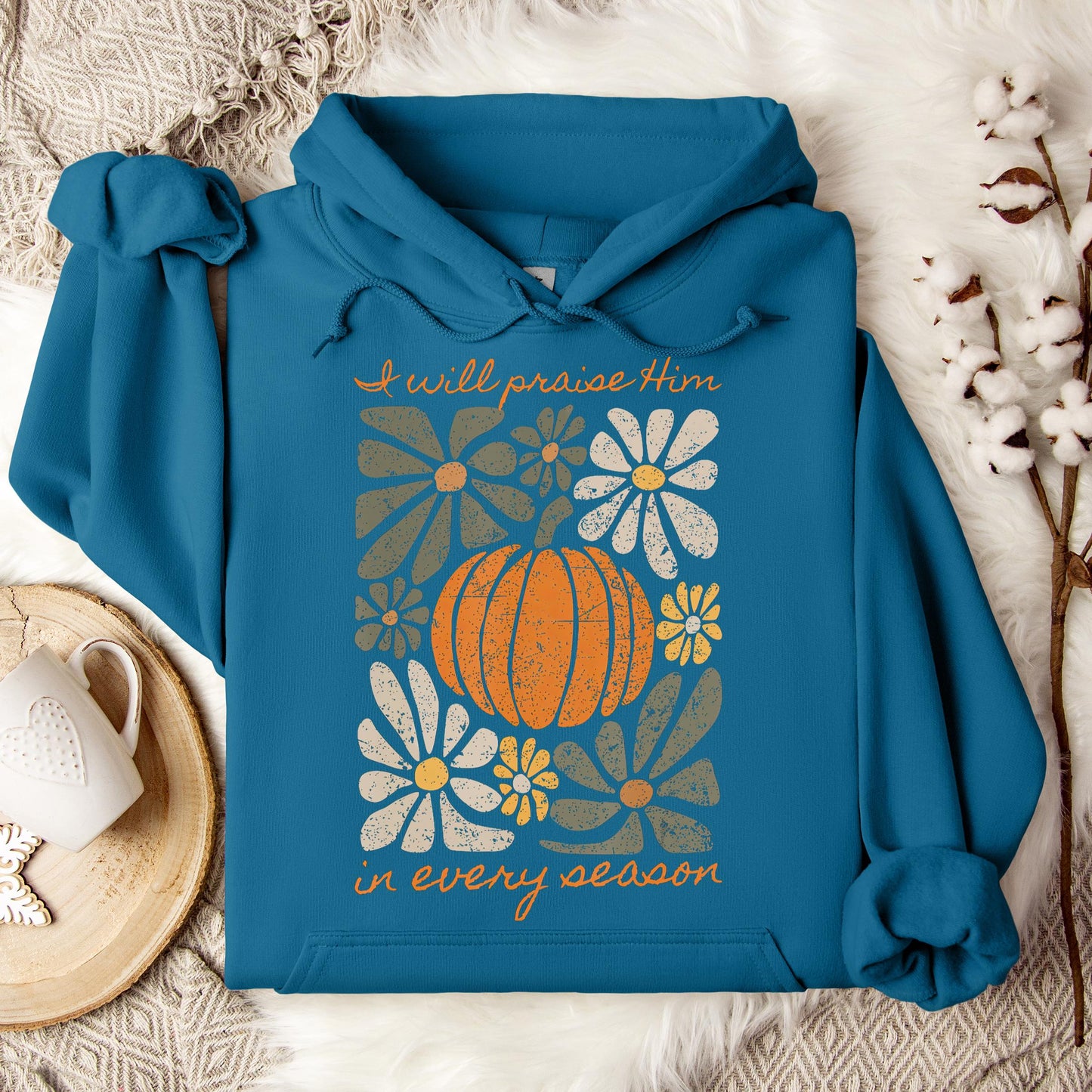 I Will Praise Him In Every Season 01 Hoodie