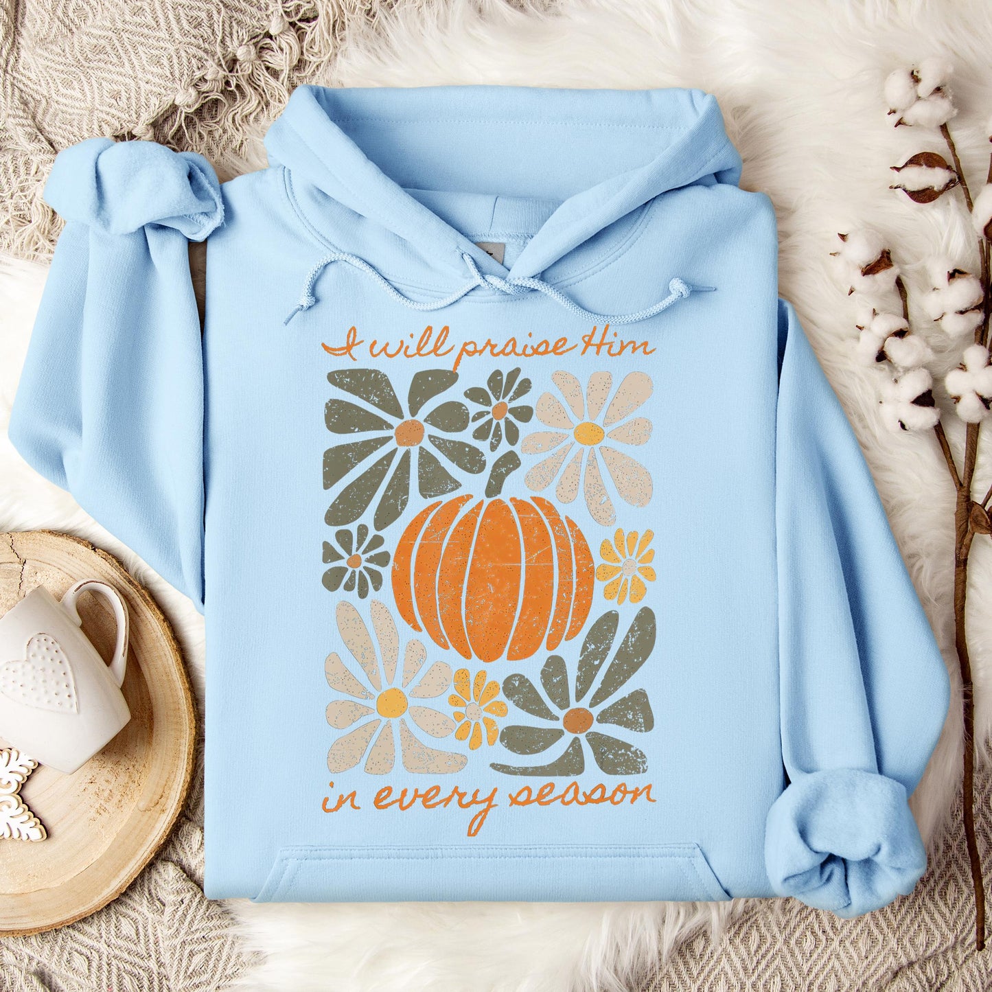 I Will Praise Him In Every Season 01 Hoodie